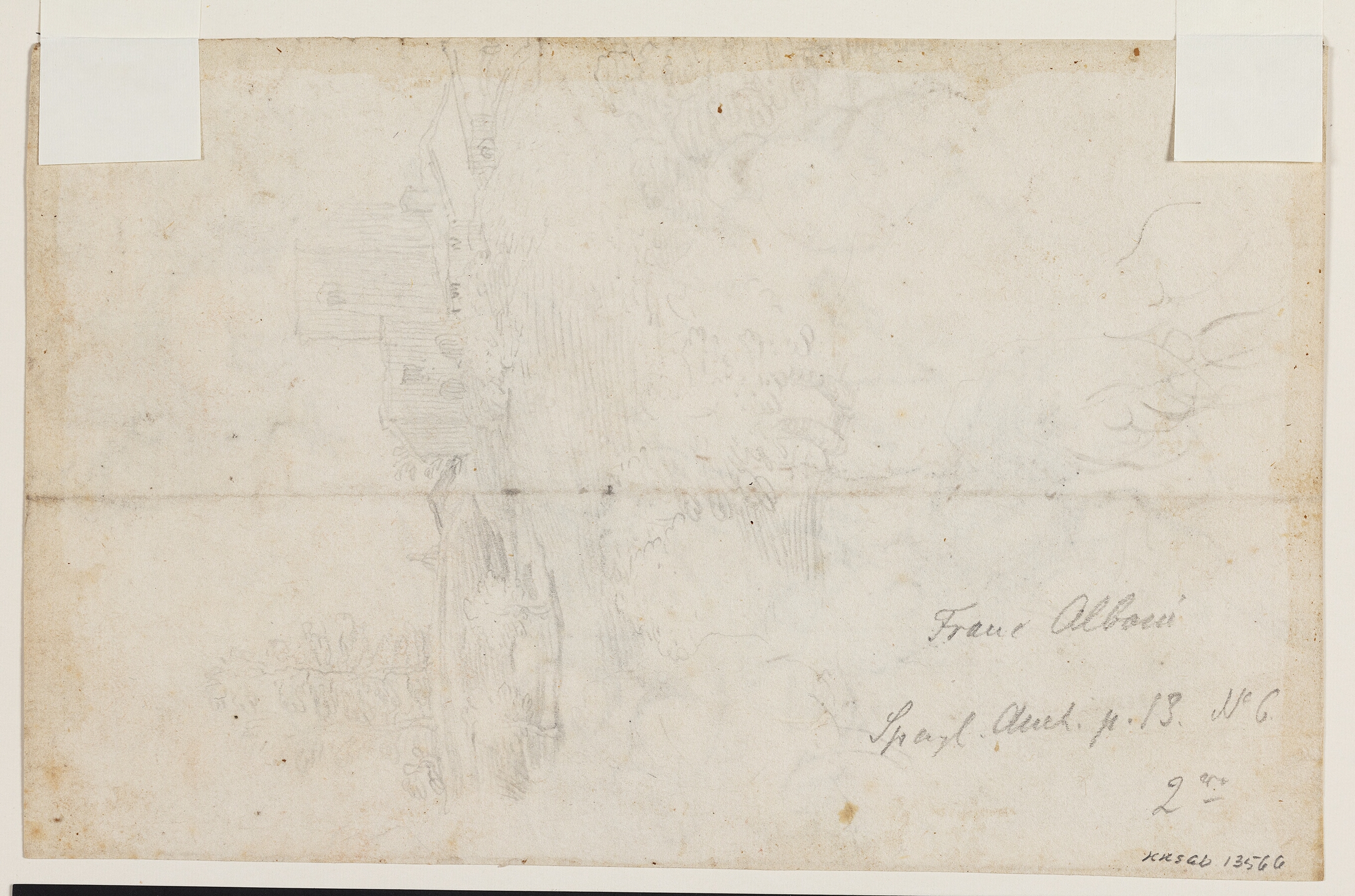 Landskab med en bondegård